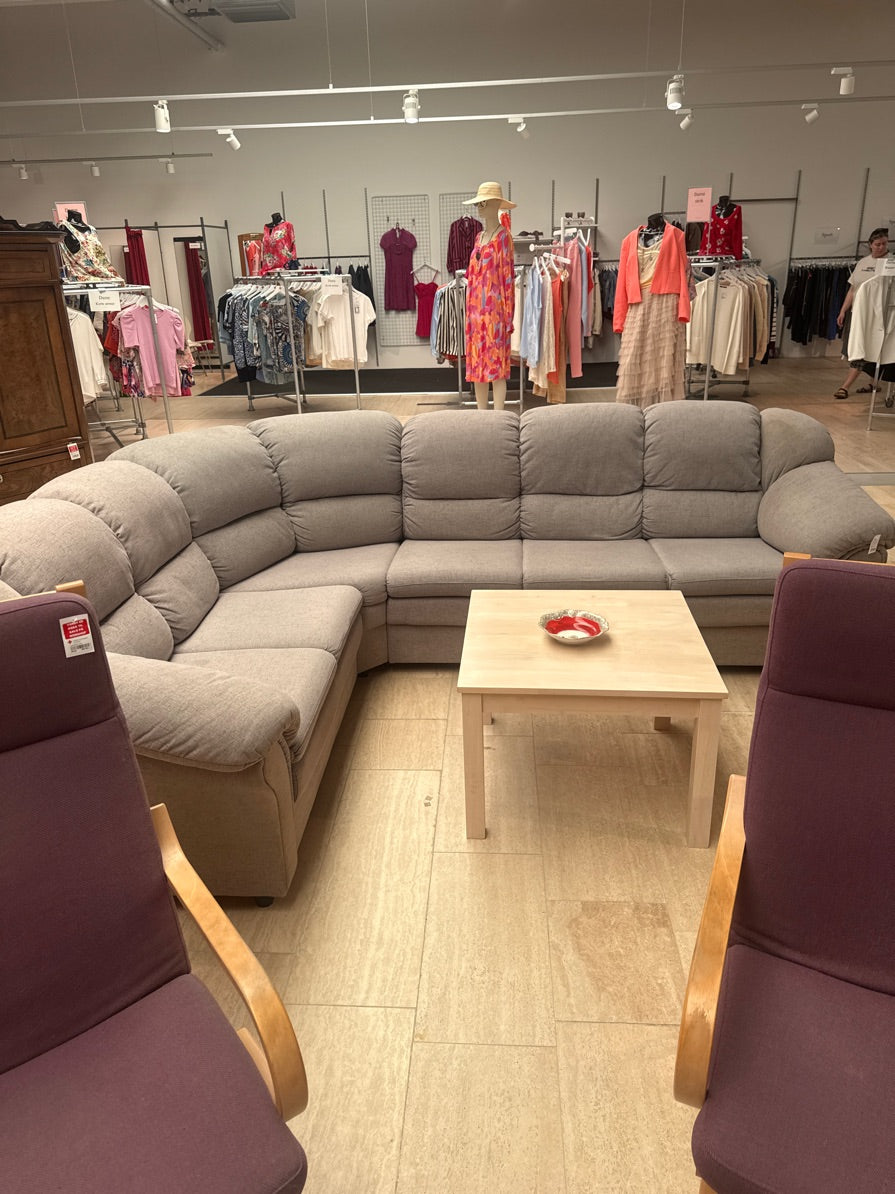 Bues sofa grå